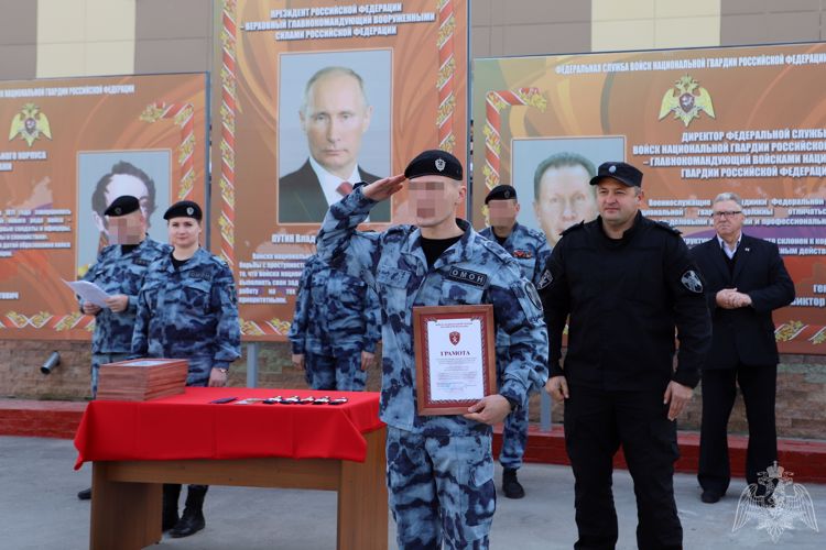 Сотрудники рязанского ОМОН отметили свой профессиональный праздник