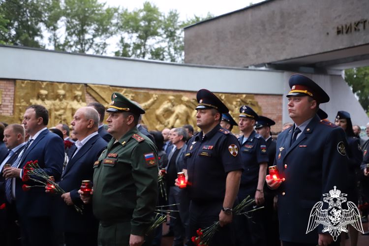 В День памяти и скорби в Управлении Росгвардии по Рязанской области почтили память погибших в годы Великой Отечественной войны