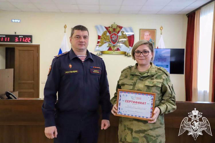 В Рязани сотрудники и военнослужащие Росгвардии приняли участие в «Большом этнографическом диктанте»