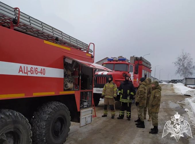 В Рязани завершились сборы расчета пожарного автомобиля регионального Управления Росгвардии