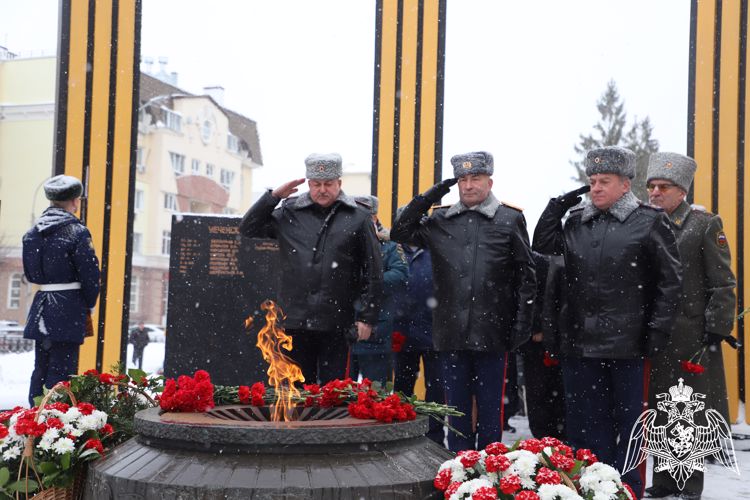 Начальник Управления Росгвардии по Рязанской области генерал-майор полиции Виктор Лачев принял участие в мероприятиях, посвященных Дню памяти воинов-интернационалистов
