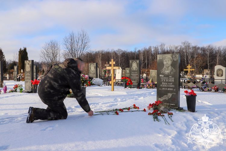 В Рязани почтили память офицера СОБР, погибшего при исполнении служебного долга на Северном Кавказе