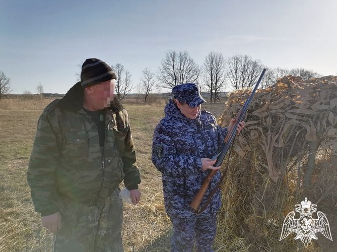 В Рязанской области сотрудники Росгвардии подвели итоги профилактического мероприятия «Весенняя охота»