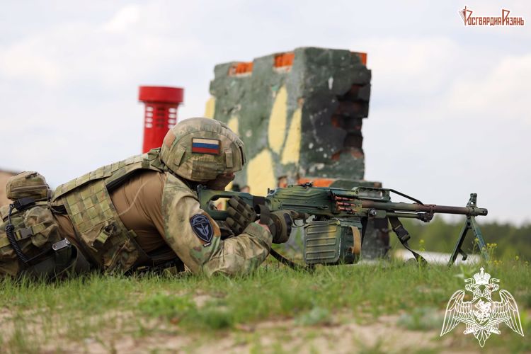 В Рязани завершился полевой выход сотрудников ОМОН и СОБР Росгвардии