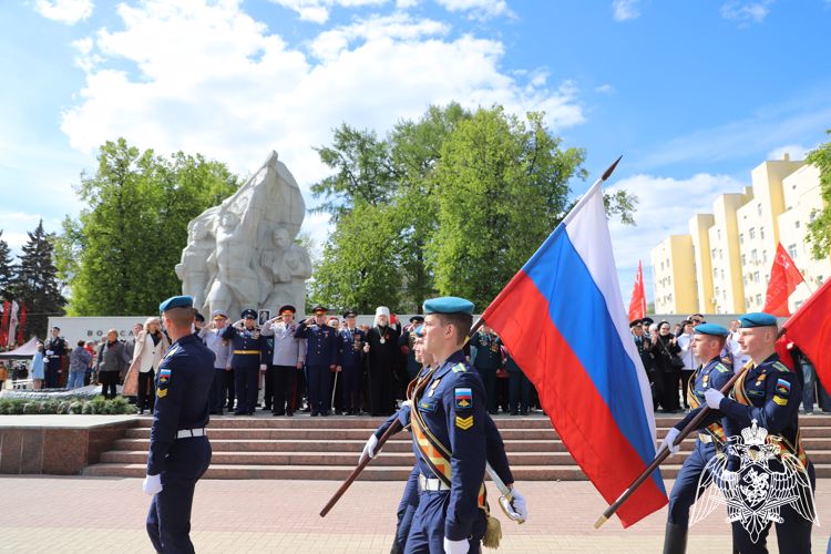 Начальник Управления Росгвардии по Рязанской области Виктор Лачев принял участие в памятных мероприятиях, приуроченных к 78-летию Победы в Великой Отечественной войне