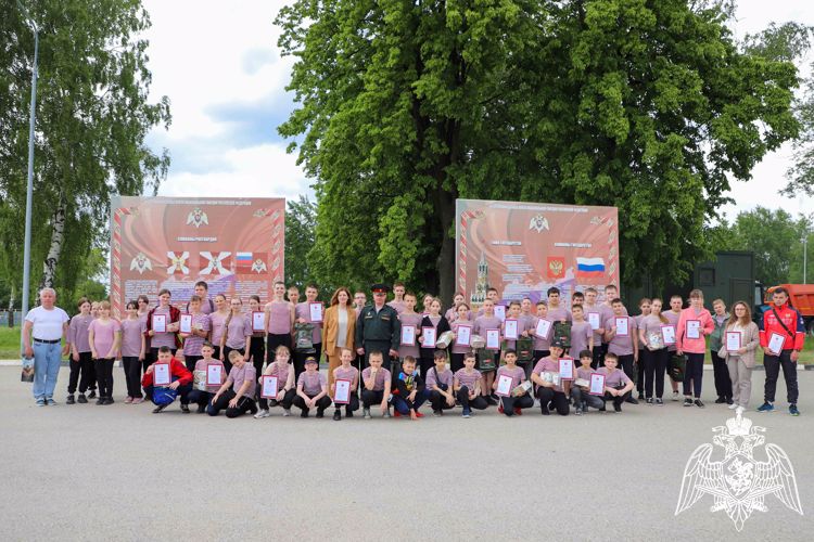 В Рязани ученики подшефных Росгвардии классов сдали зачеты по физической и медицинской подготовке