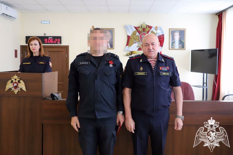 В Рязани сотрудникам Росгвардии – участникам специальной военной операции вручили государственные награды