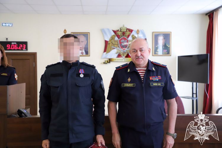 В Рязани сотрудникам Росгвардии – участникам специальной военной операции вручили государственные награды