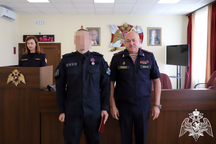 В Рязани сотрудникам Росгвардии – участникам специальной военной операции вручили государственные награды