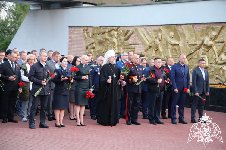 В День памяти и скорби в Управлении Росгвардии по Рязанской области почтили память погибших в годы Великой Отечественной войны