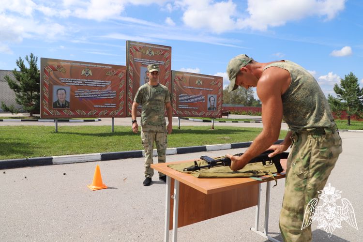 В Рязани росгвардейцы посвятили Дню физкультурника спортивное мероприятие