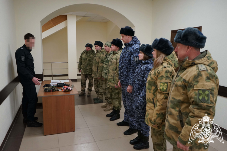 В Управлении Росгвардии по Рязанской области начался зимний период обучения