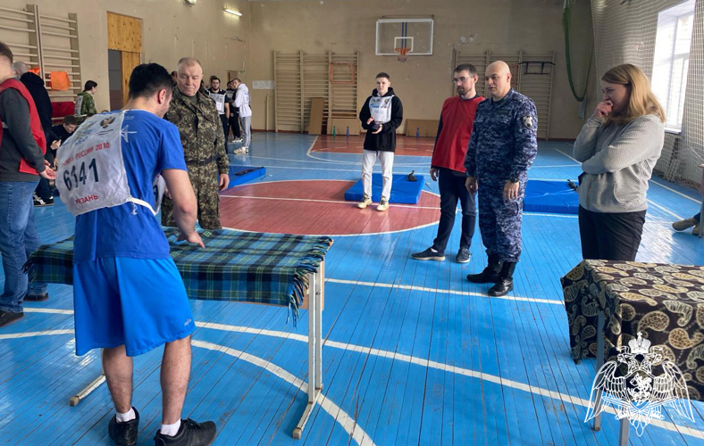 Накануне Дня защитника Отечества Росгвардия провела патриотические мероприятия для рязанской молодежи и школьников