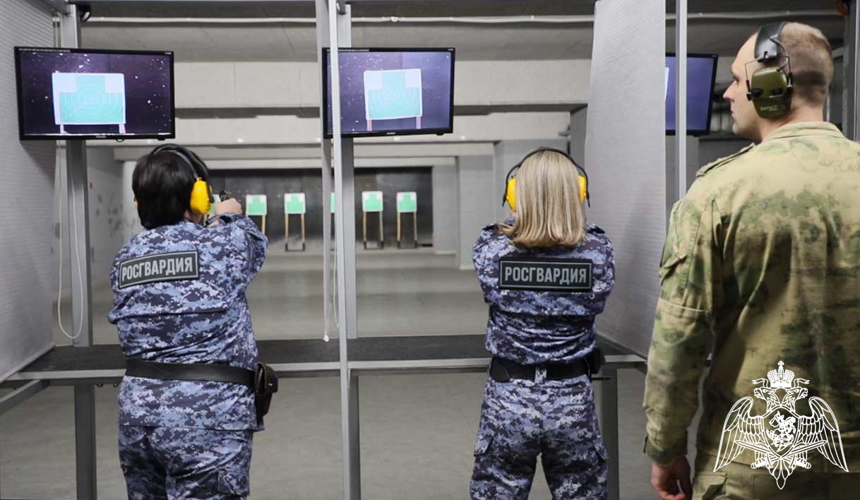 В преддверии Международного женского дня в Рязани состоялся чемпионат по стрельбе среди женщин, проходящих службу в Росгвардии