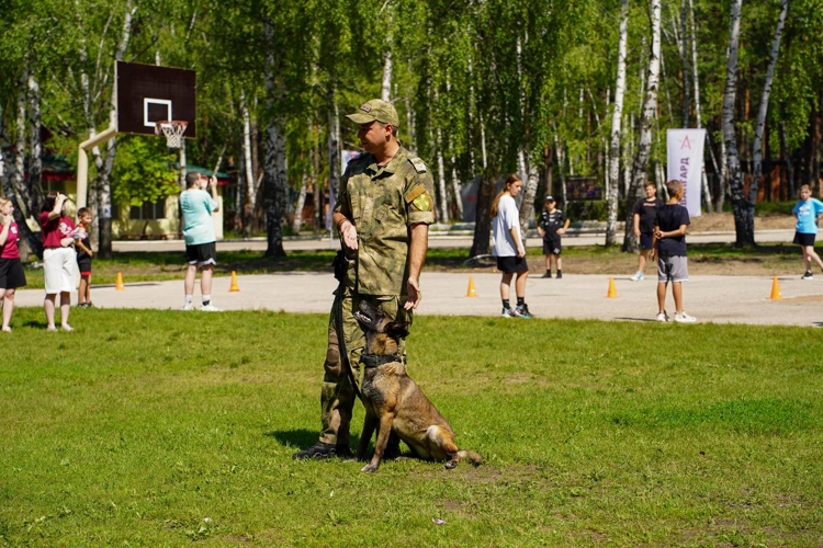 Рязанские росгвардейцы приняли участие в акции «Каникулы с Росгвардией»