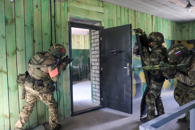 В Рязани отметили день образования ОМОН Росгвардии