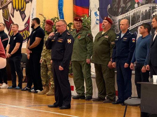 Заместитель начальника Управления Росгвардии по Рязанской области в качестве почетного гостя принял участие в турнире по рукопашному бою памяти Героя России Дмитрия Серкова