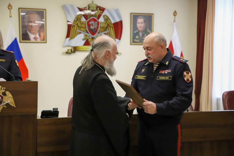 В Управлении Росгвардии по Рязанской области состоялось торжественное мероприятие, посвященное Дню ветерана войск правопорядка