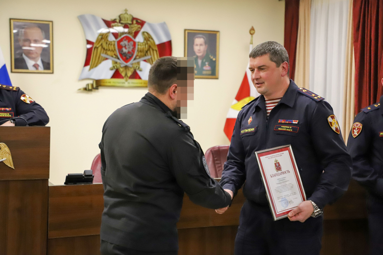 В Управлении Росгвардии по Рязанской области подвели итоги служебно-боевой деятельности за 2025 год