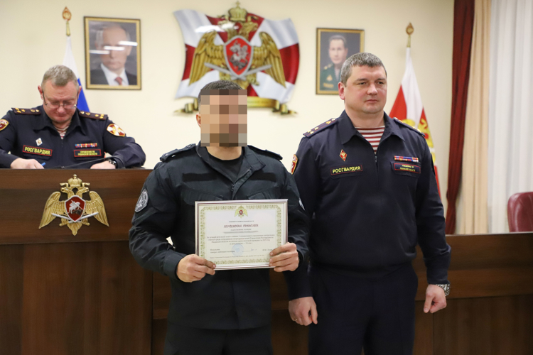 В Управлении Росгвардии по Рязанской области подвели итоги служебно-боевой деятельности за 2025 год
