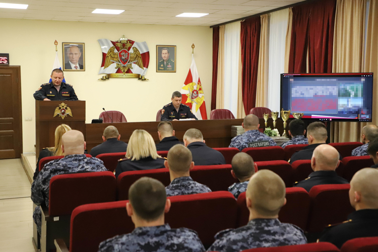 В Управлении Росгвардии по Рязанской области подвели итоги служебно-боевой деятельности за 2025 год