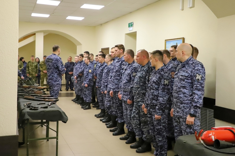 В Управлении Росгвардии по Рязанской области начался зимний период обучения