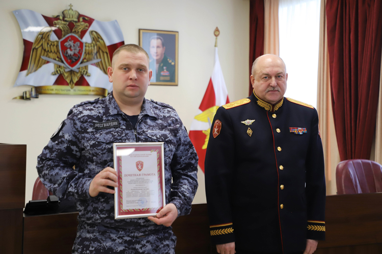 В Рязани отметили день образования подразделений лицензионно-разрешительной работы Росгвардии