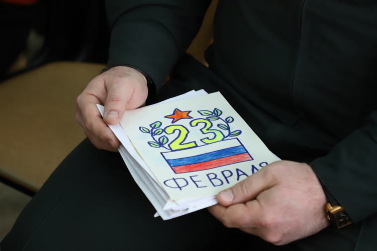 Уроки мужества для рязанских школьников школы №38 и патриотическое выступление учеников