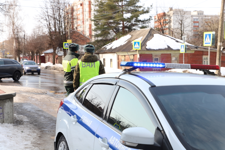 Управление Росгвардии проводит комплекс мероприятий по безопасности дорожного движения в Рязани
