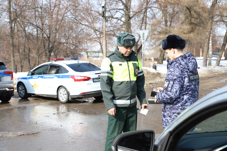 Управление Росгвардии проводит комплекс мероприятий по безопасности дорожного движения в Рязани