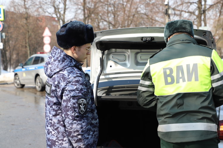 Управление Росгвардии проводит комплекс мероприятий по безопасности дорожного движения в Рязани