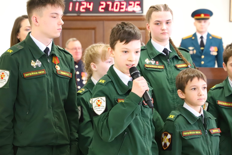 В Рязани прошло торжественное мероприятие по случаю юбилея образования войск правопорядка