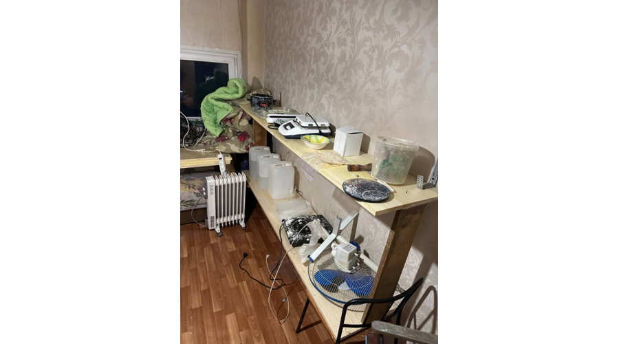 В Рязанской области сотрудники Росгвардии пресекли деятельность нарколаборатории