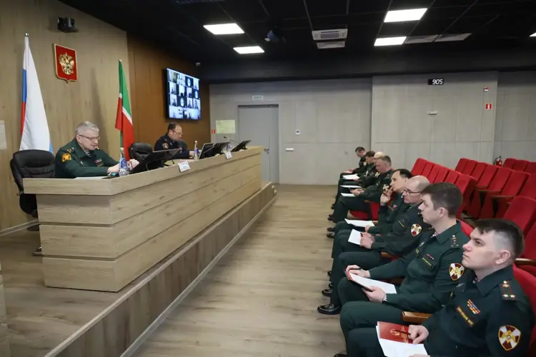 УЧЕБНО-МЕТОДИЧЕСКИЙ СБОР С РУКОВОДИТЕЛЯМИ ПРЕСС-СЛУЖБ ОКРУГОВ ВОЙСК НАЦИОНАЛЬНОЙ ГВАРДИИ ПРОШЕЛ В КАЗАНИ