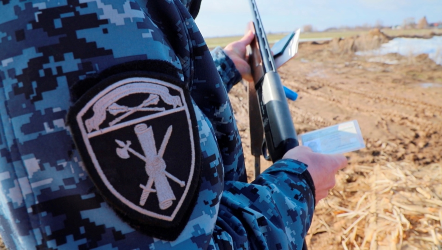 В Рязанской области сотрудники Росгвардии подвели промежуточные итоги ОПМ «Весенняя охота» 