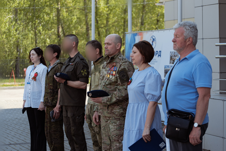 Офицер СОБР «Коловрат» стал специальным гостем легкоатлетического кросса в Кораблино