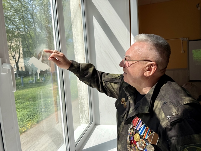 Руководство Управления Росгвардии по Рязанской области присоединилось к Всероссийской акции «Окна Победы»
