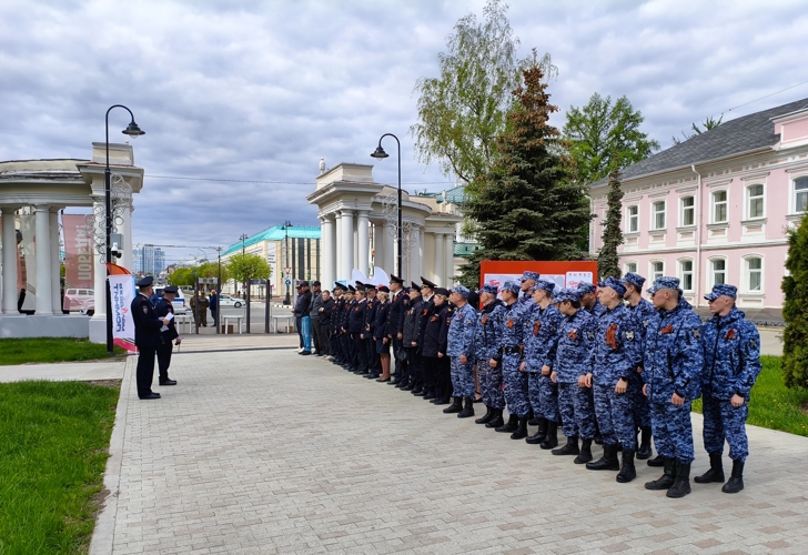 В Рязани сотрудники вневедомственной охраны обеспечили правопорядок в период празднования 9 мая