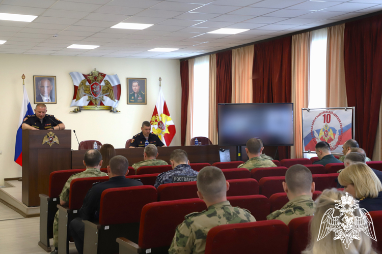 В Управлении Росгвардии по Рязанской области подвели итоги служебно-боевой деятельности за первое полугодие 2026 года