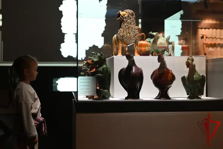 Для детей рязанских росгвардейцев в историческом музее провели экскурсию по экспозиции, посвящённой губернской эпохе
