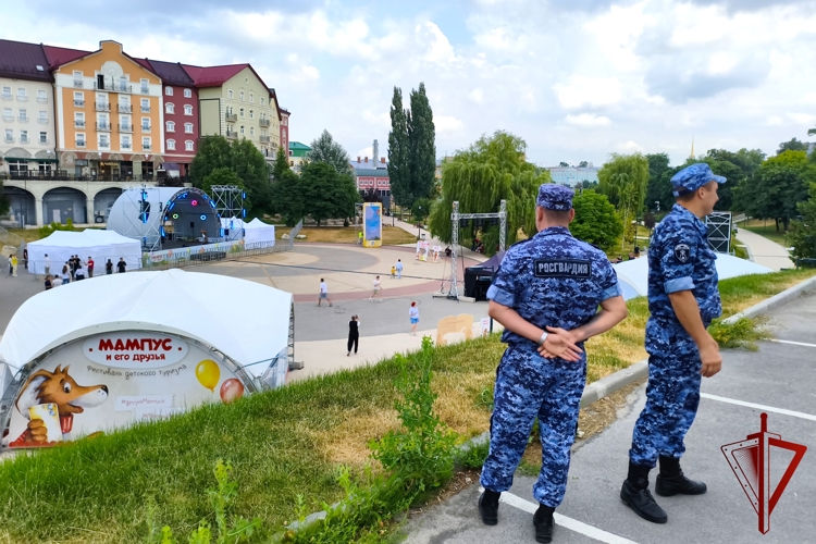 Сотрудники Росгвардии обеспечили безопасность на рязанском фестивале «Мампус и его друзья»