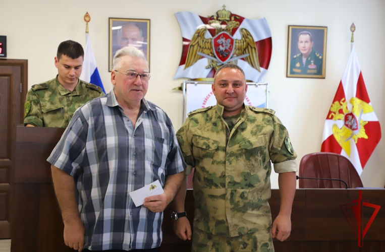 В Управлении Росгвардии по Рязанской области прошло торжественное мероприятие, приуроченное ко Дню воинской славы России