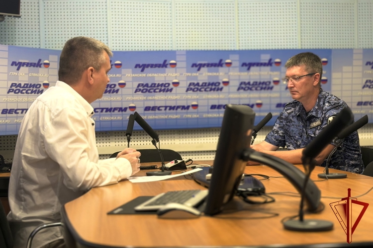 Офицер вневедомственной охраны в эфире «Радио России - Рязань» рассказал о службе во вневедомственной охране