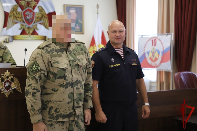 В Управлении Росгвардии по Рязанской области состоялось награждение государственными наградами