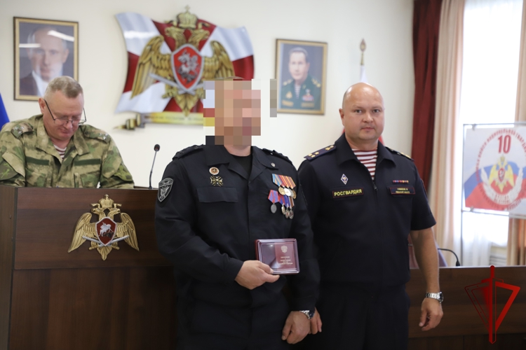 В Управлении Росгвардии по Рязанской области состоялось награждение государственными наградами