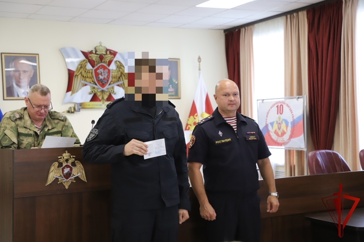 В Управлении Росгвардии по Рязанской области состоялось награждение государственными наградами