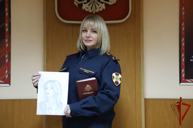 Рязанские росгвардейцы провели детский конкурс рисунков ко дню вневедомственной охраны