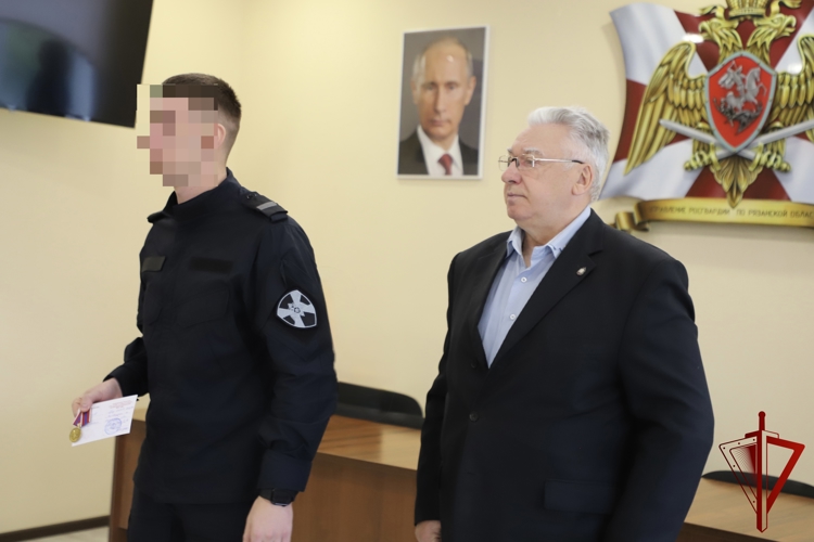 В Рязани отметили день образования ОМОН Управления Росгвардии по Рязанской области
