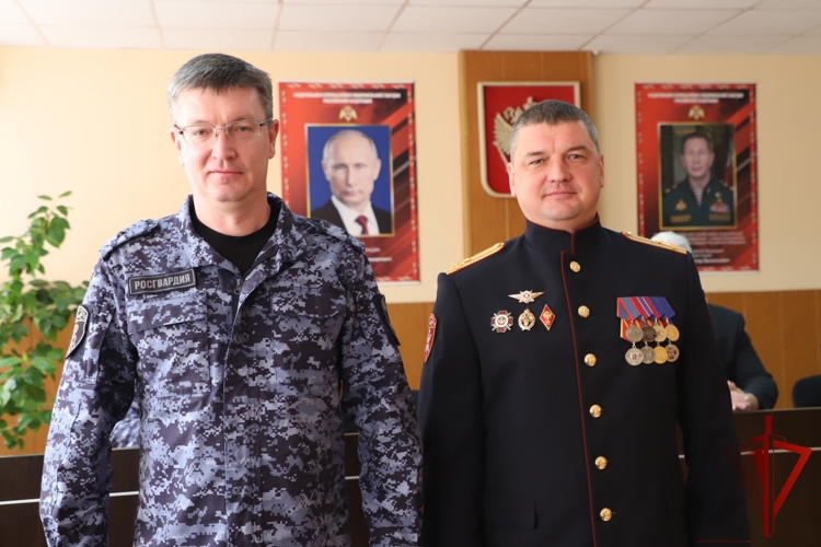 В Рязанской области отметили 74-ю годовщину образования вневедомственной охраны Росгвардии